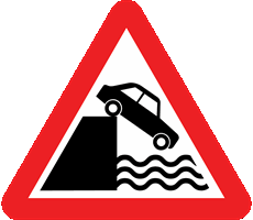 Illustration for the theory test question: What is the meaning of this sign?