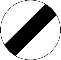 Illustration for the theory test question: A single carriageway road has this sign. What’s the maximum permitted speed for a car towing a trailer?