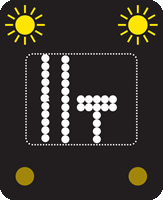 Illustration for the theory test question: What does this sign mean?
