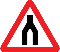 Illustration for the theory test question: What is the meaning of this sign?