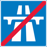 Illustration for the theory test question: What is the meaning of this sign?